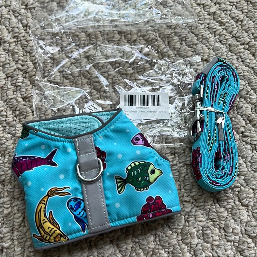 Cat harness and leash size xs